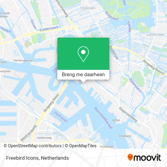 Freebird Icons kaart
