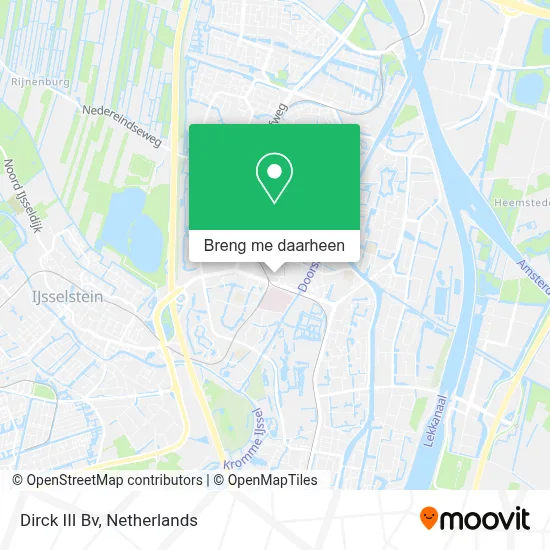 Dirck III Bv kaart