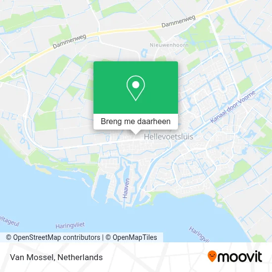 Van Mossel kaart