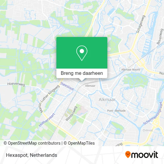 Hexaspot kaart