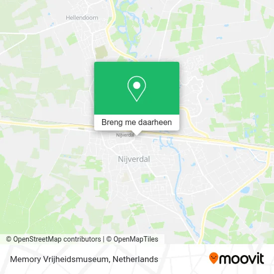 Memory Vrijheidsmuseum kaart
