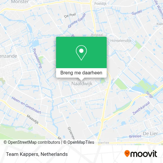 Team Kappers kaart