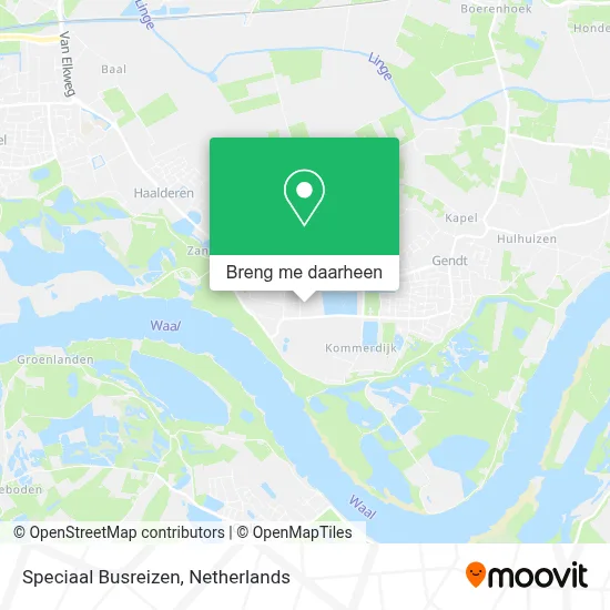 Speciaal Busreizen kaart