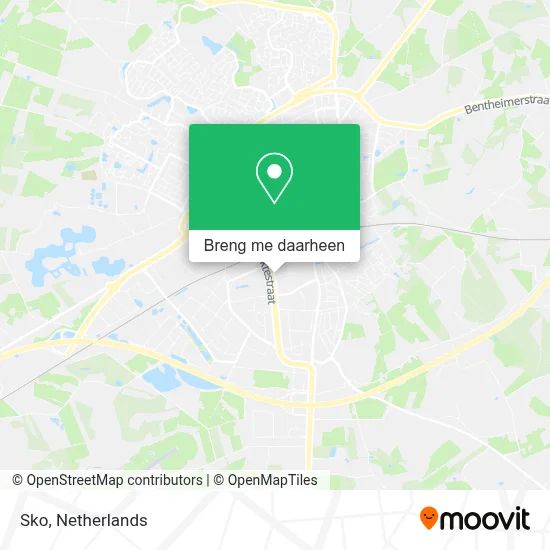Sko kaart
