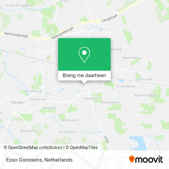 Esso Goossens kaart