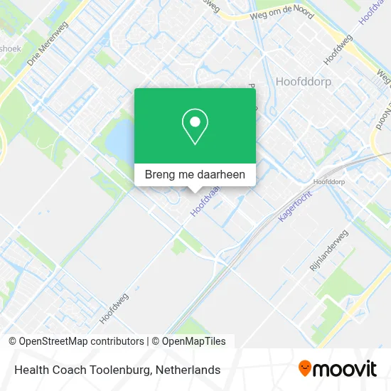 Health Coach Toolenburg kaart