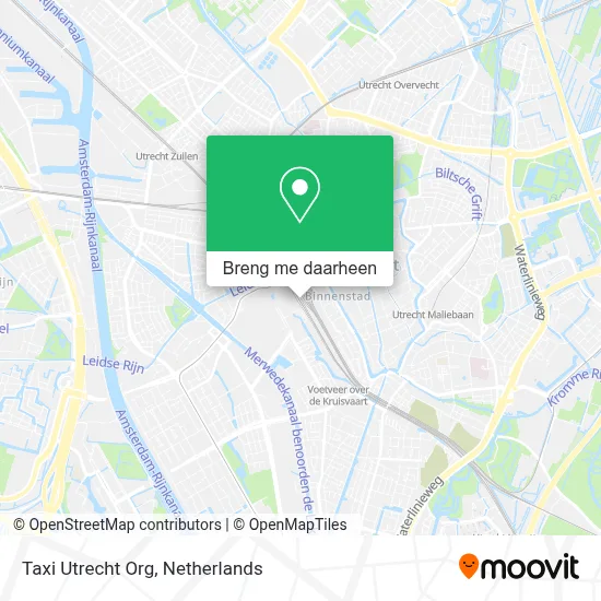 Taxi Utrecht Org kaart