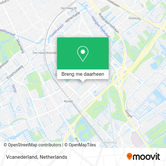 Vcanederland kaart