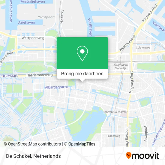 De Schakel kaart
