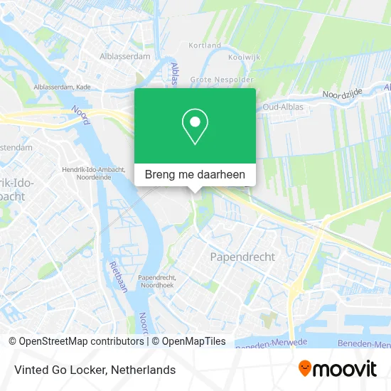 Vinted Go Locker kaart