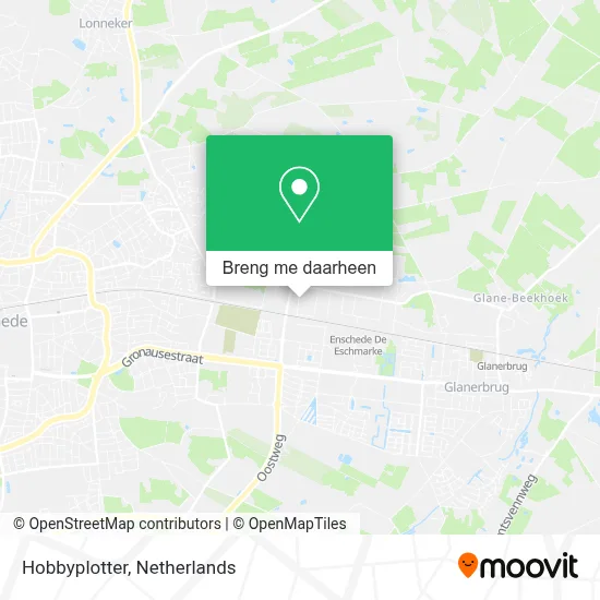 Hobbyplotter kaart