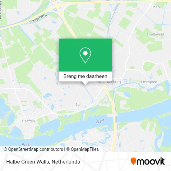 Halbe Green Walls kaart