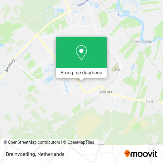 Breinvoeding kaart