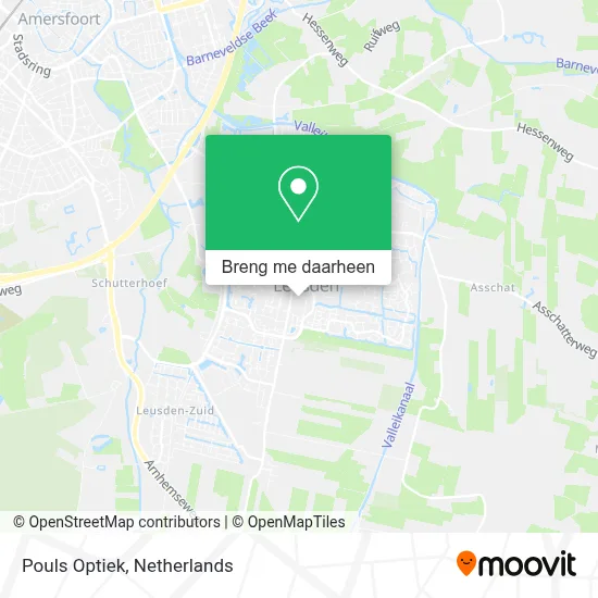 Pouls Optiek kaart