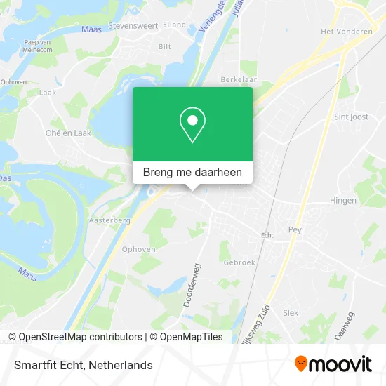Smartfit Echt kaart