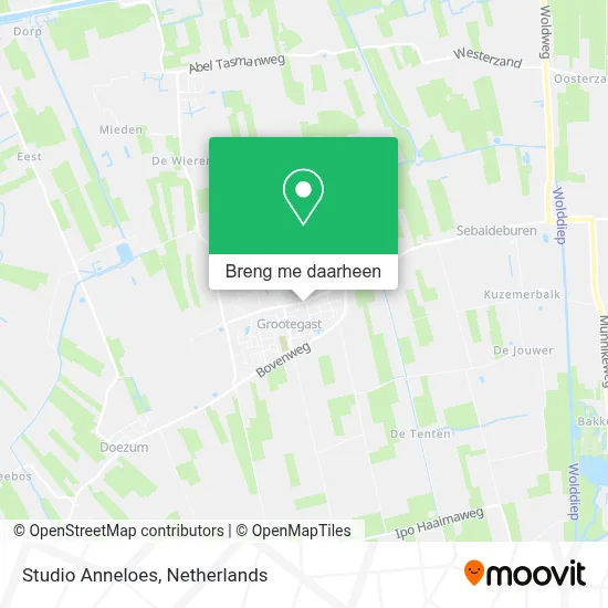 Studio Anneloes kaart