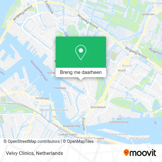 Velvy Clinics kaart