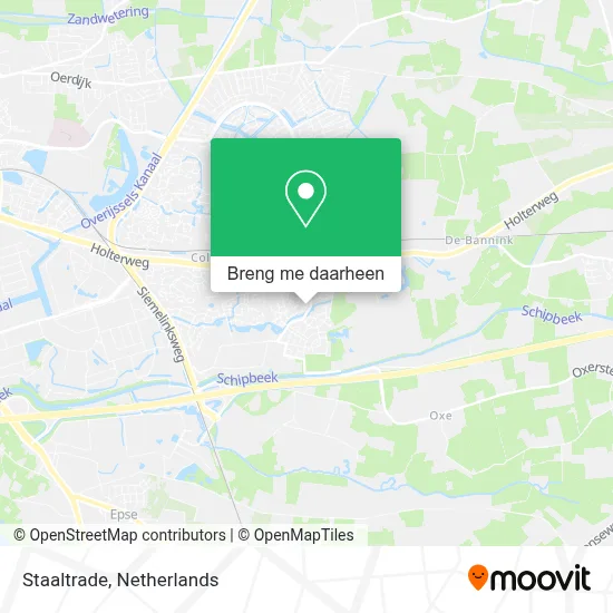 Staaltrade kaart