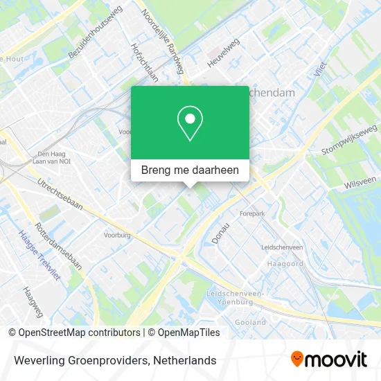 Weverling Groenproviders kaart