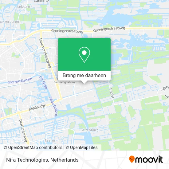 Nifa Technologies kaart