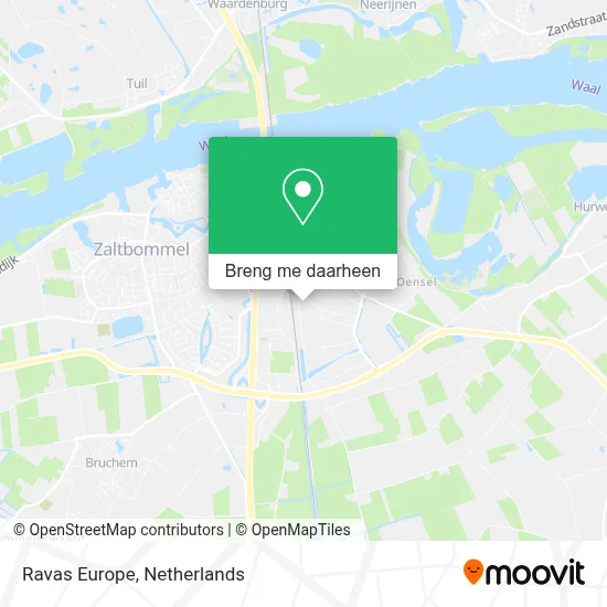 Ravas Europe kaart