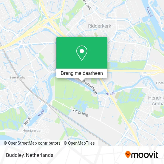 Buddley kaart