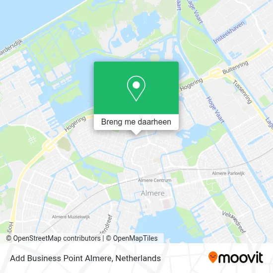 Add Business Point Almere kaart