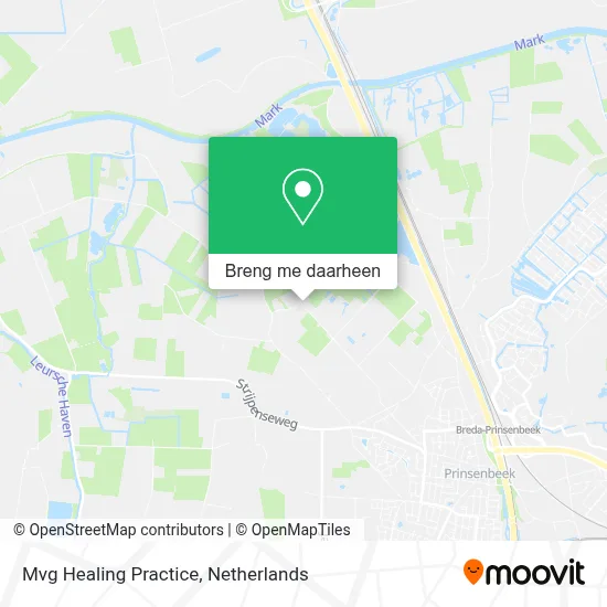 Mvg Healing Practice kaart