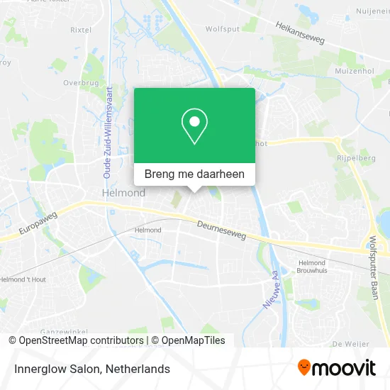 Innerglow Salon kaart