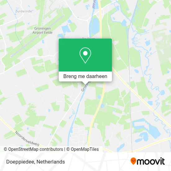 Doeppiedee kaart