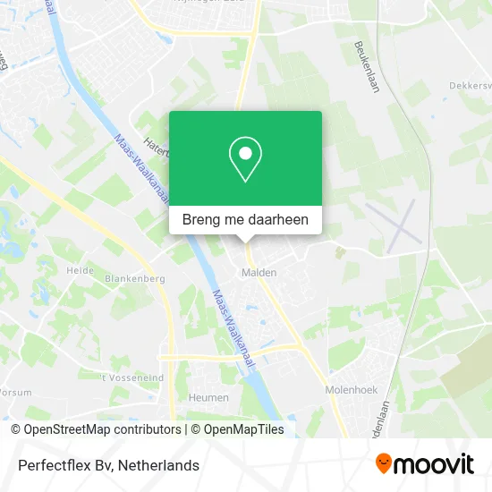 Perfectflex Bv kaart