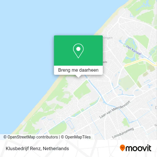 Klusbedrijf Renz kaart