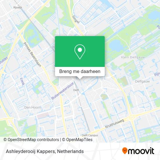 Ashleyderooij Kappers kaart