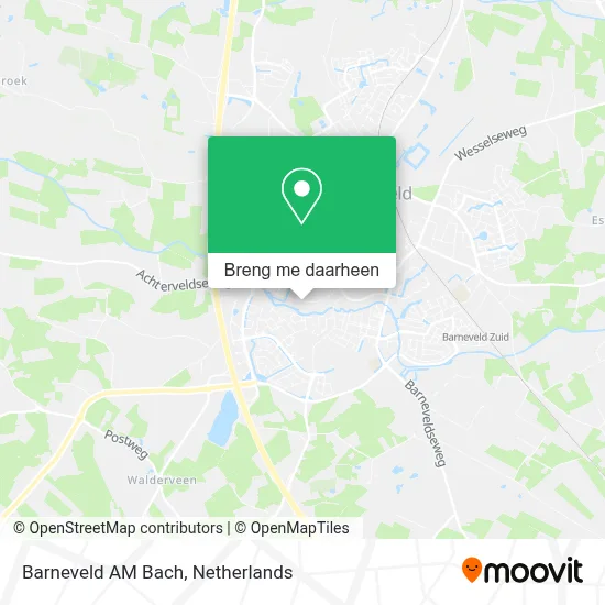 Barneveld AM Bach kaart