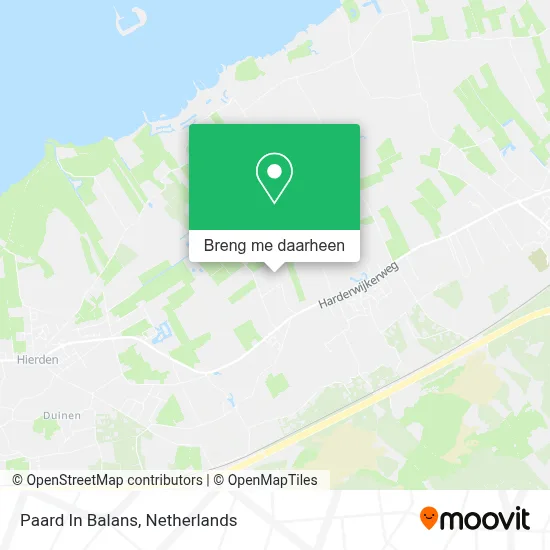Paard In Balans kaart