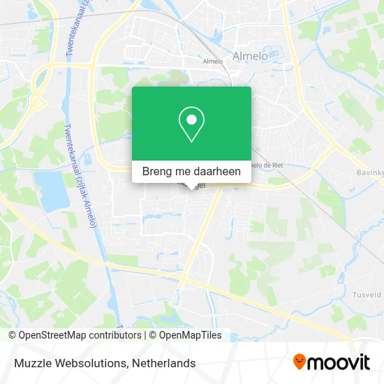 Muzzle Websolutions kaart