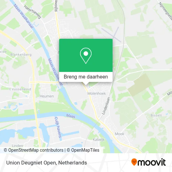 Union Deugniet Open kaart