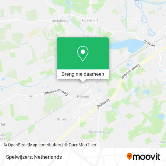 Spelwijzers kaart