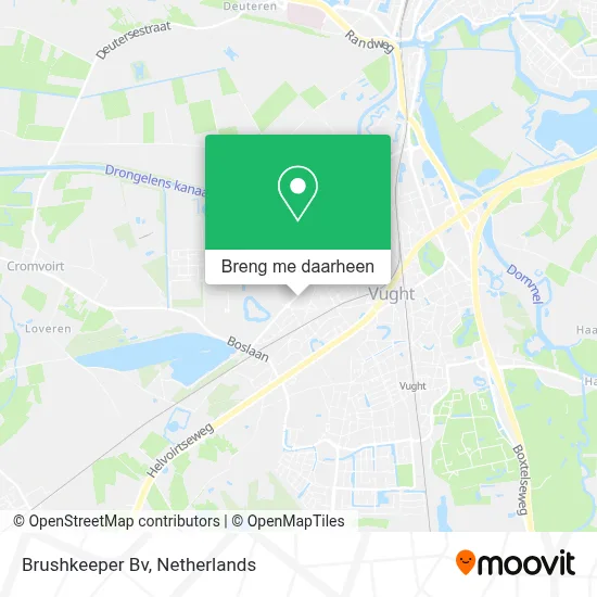 Brushkeeper Bv kaart