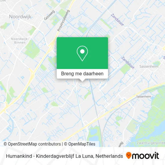 Humankind - Kinderdagverblijf La Luna kaart
