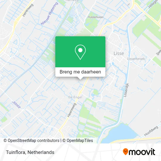 Tuinflora kaart