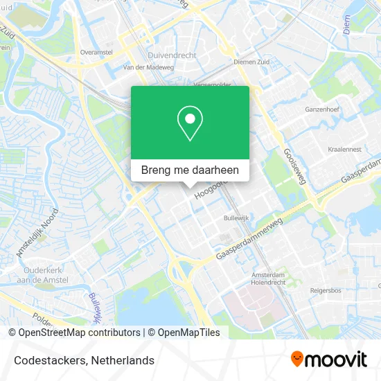 Codestackers kaart
