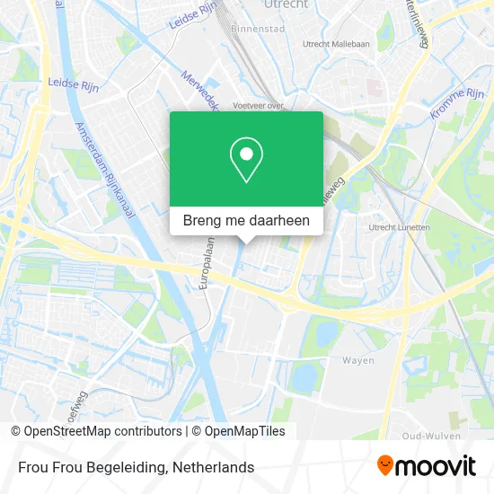 Frou Frou Begeleiding kaart