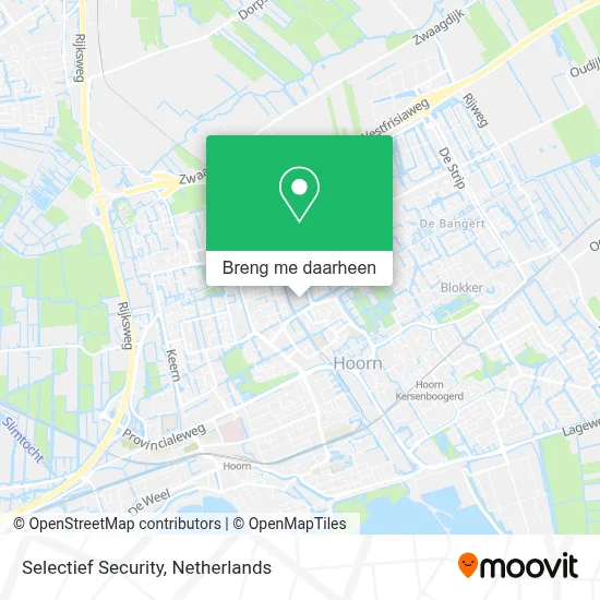 Selectief Security kaart