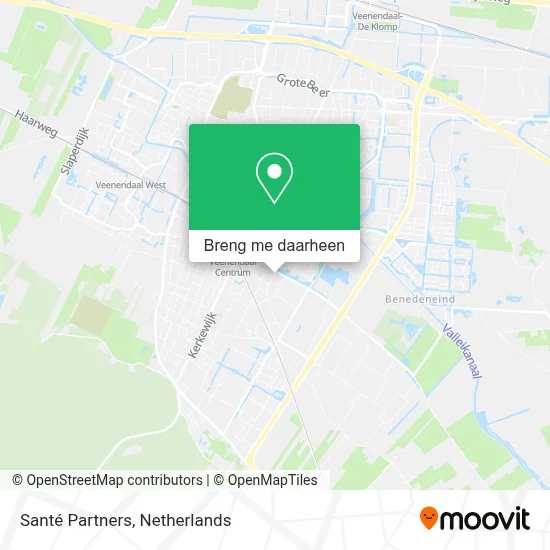 Santé Partners kaart