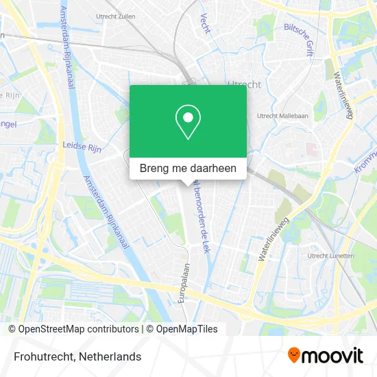 Frohutrecht kaart