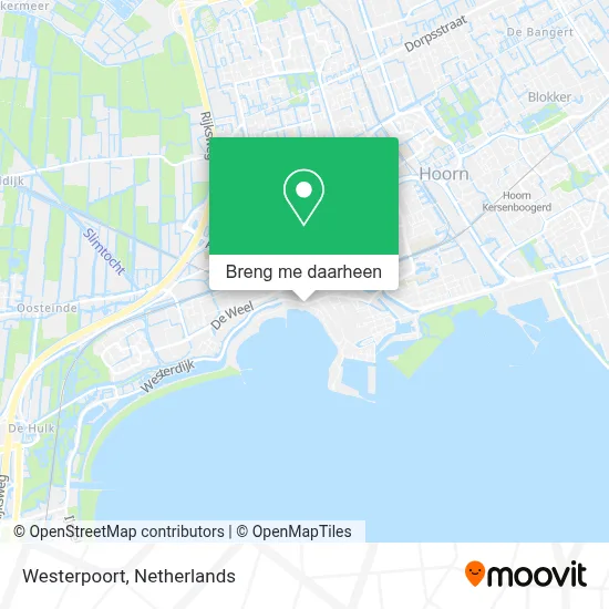 Westerpoort kaart