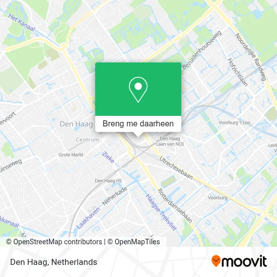 Den Haag kaart