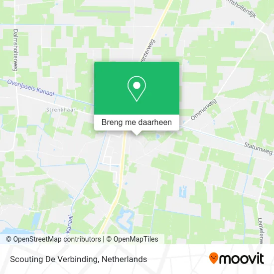 Scouting De Verbinding kaart