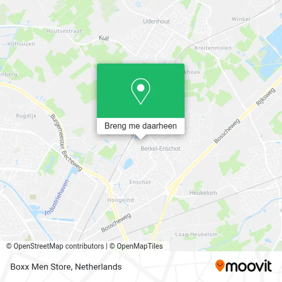 Boxx Men Store kaart